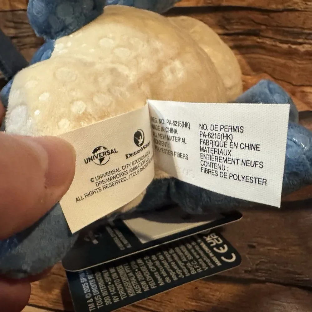 Spin Master How to Train Your Dragon Gronckle Plush Blue Stuffed Animal T74403